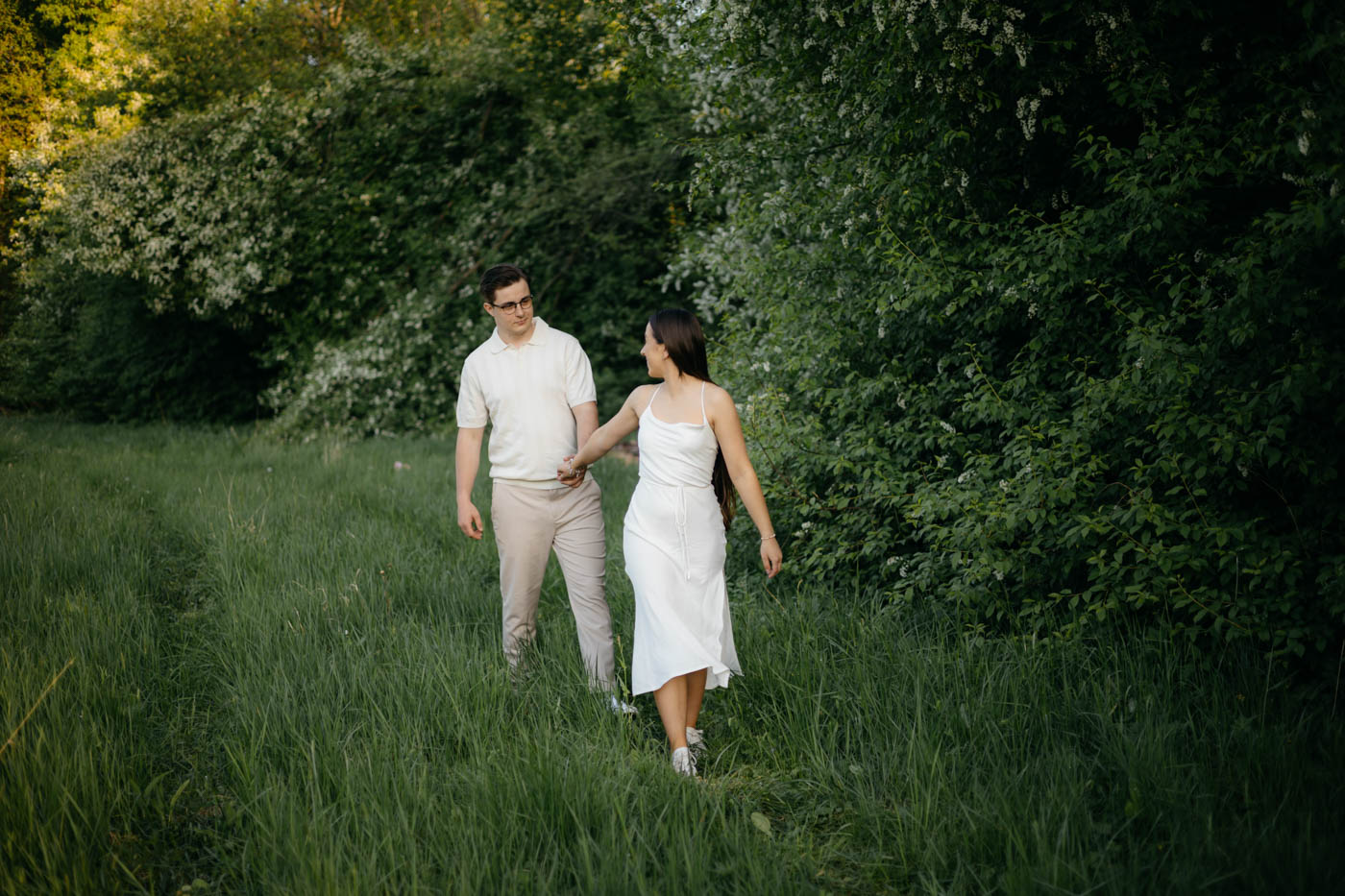 wiosenna sesja narzeczeńska Kraków