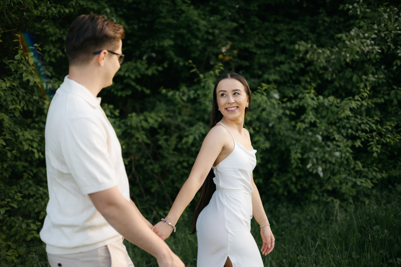 wiosenna sesja narzeczeńska Kraków