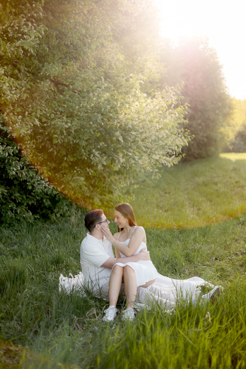 wiosenna sesja narzeczeńska Kraków