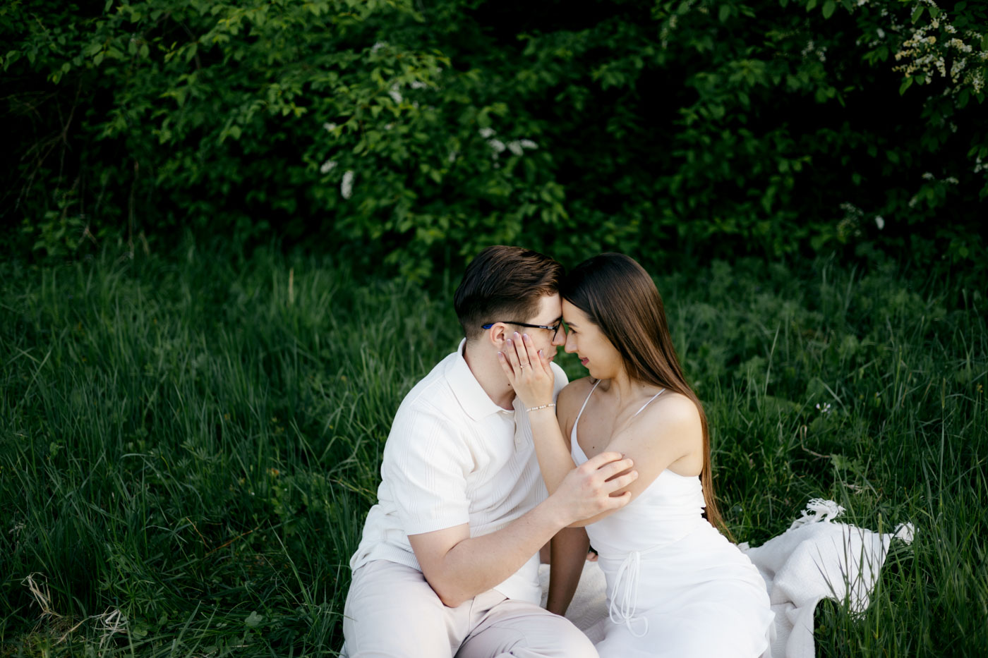 wiosenna sesja narzeczeńska Kraków