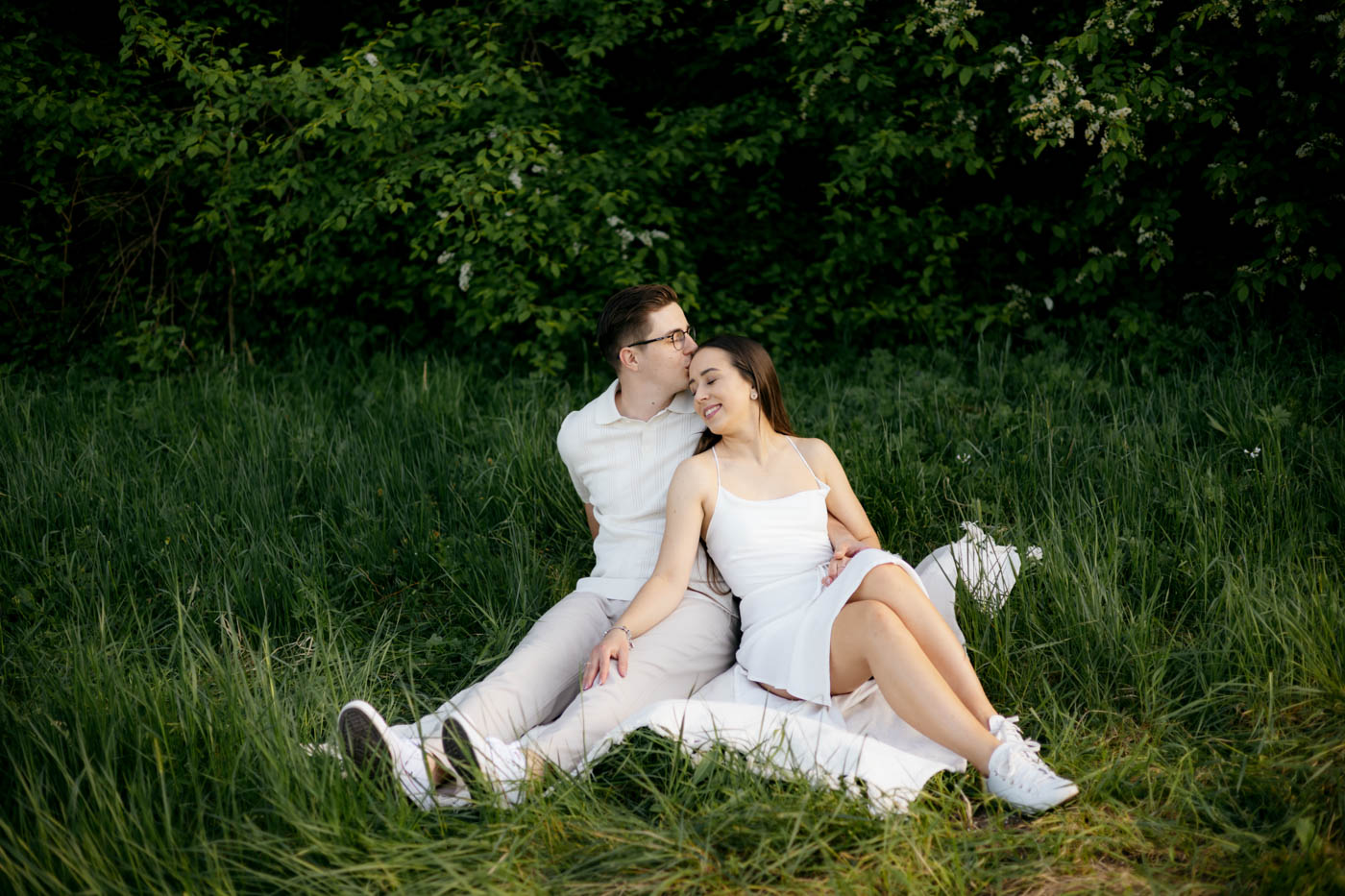 wiosenna sesja narzeczeńska Kraków