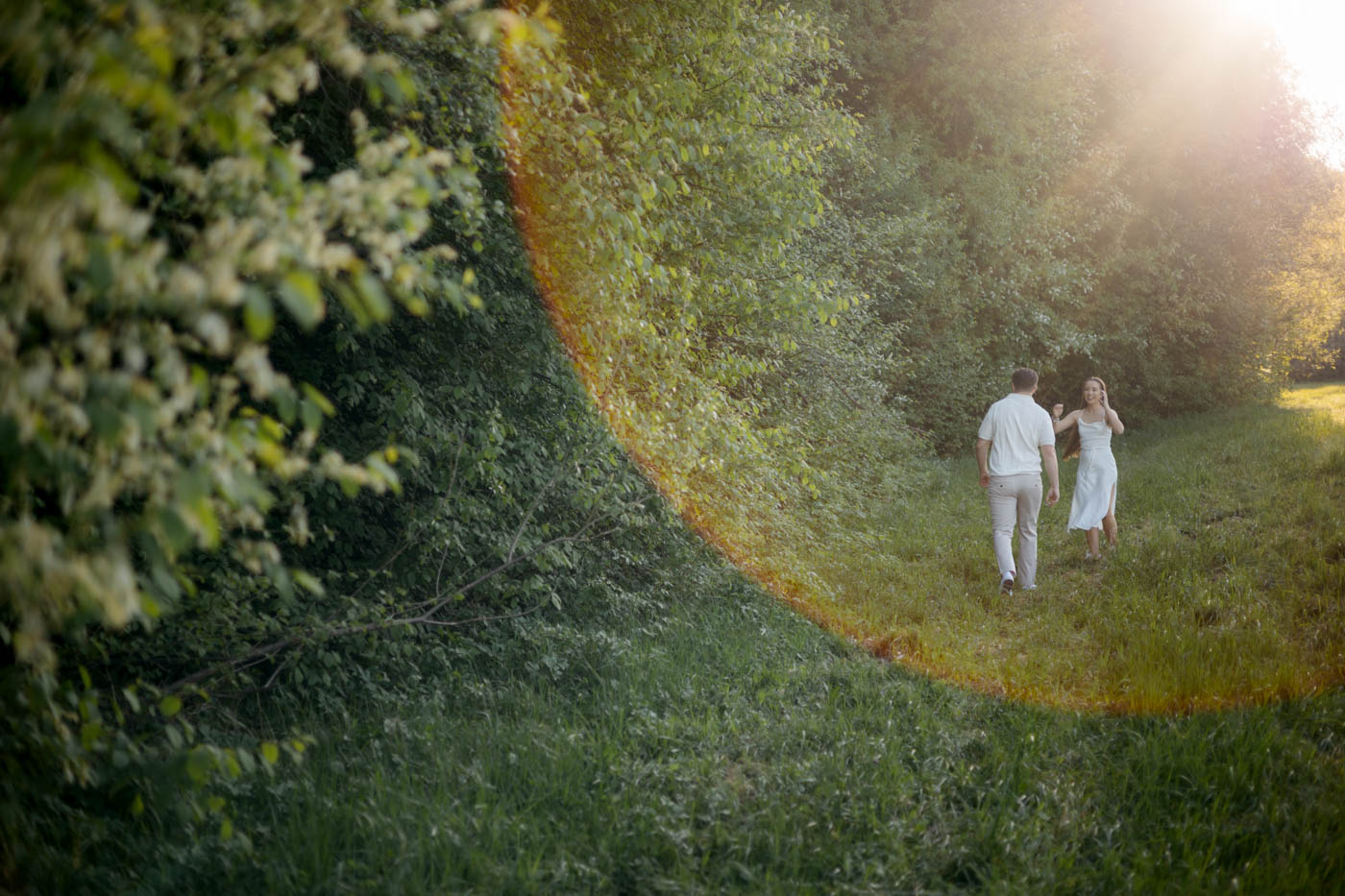 wiosenna sesja narzeczeńska Kraków