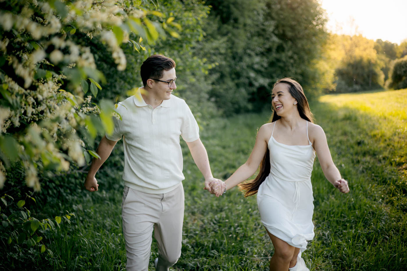 wiosenna sesja narzeczeńska Kraków