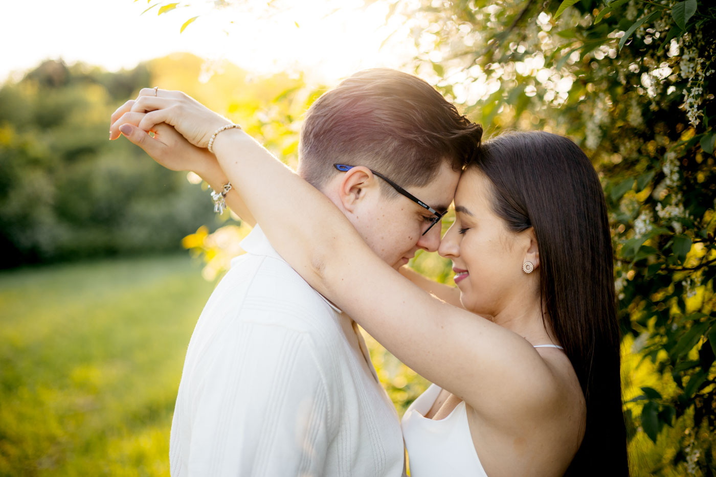 wiosenna sesja narzeczeńska Kraków