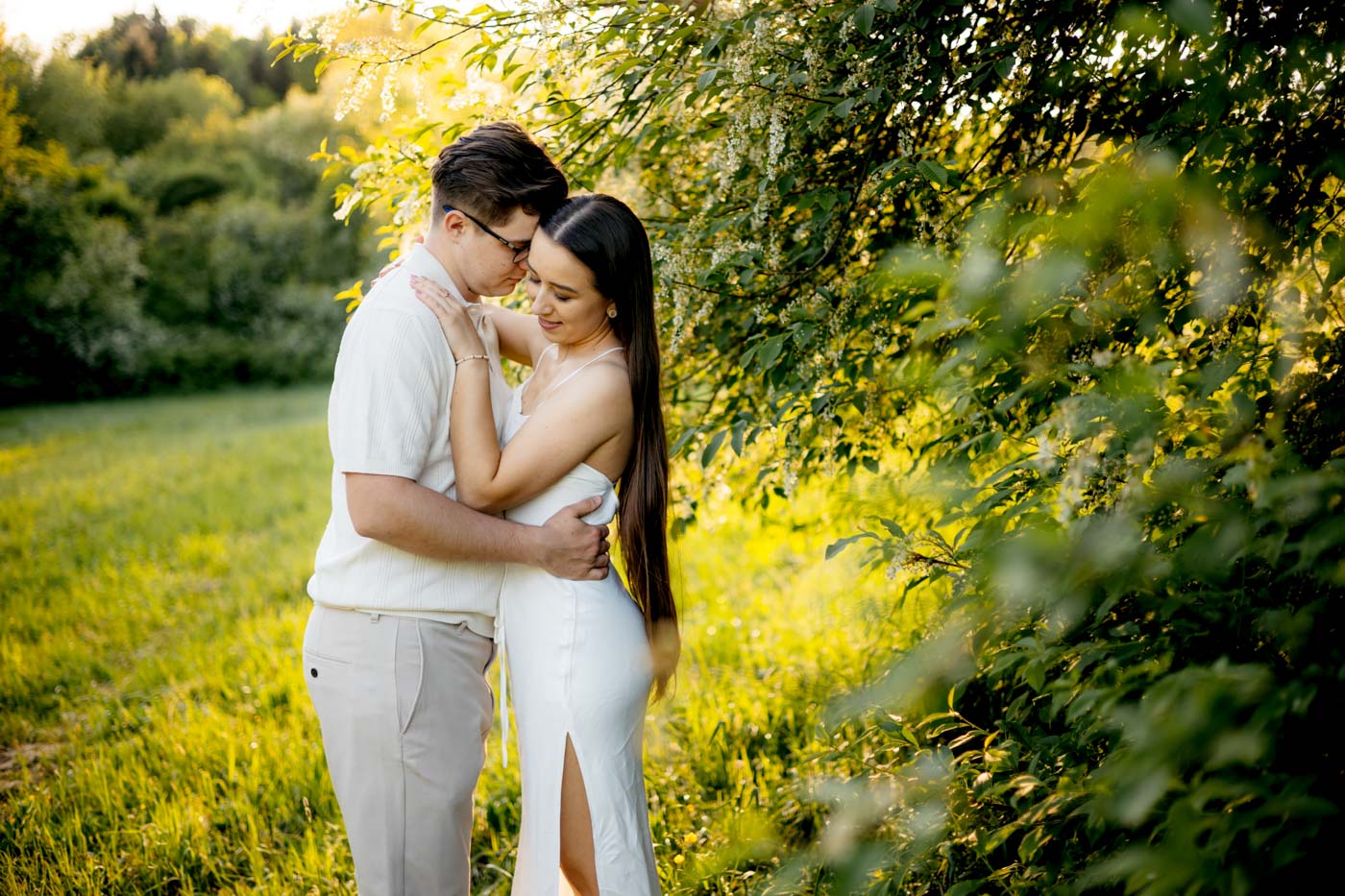 wiosenna sesja narzeczeńska Kraków