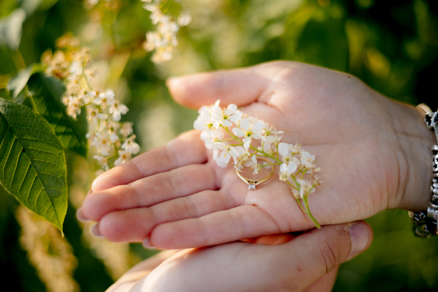 wiosenna sesja narzeczeńska Kraków