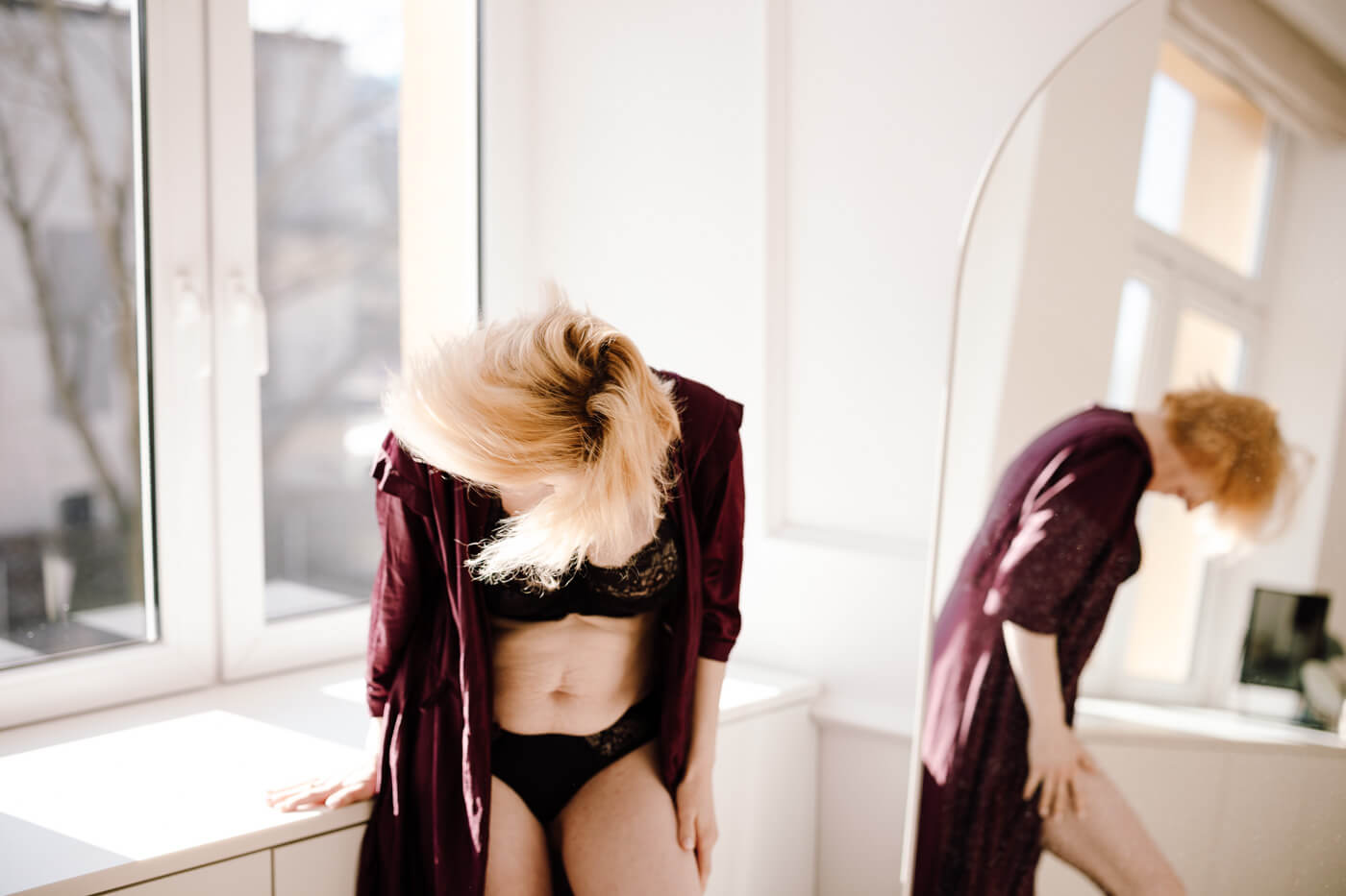 naturalna sesja kobieca Kraków