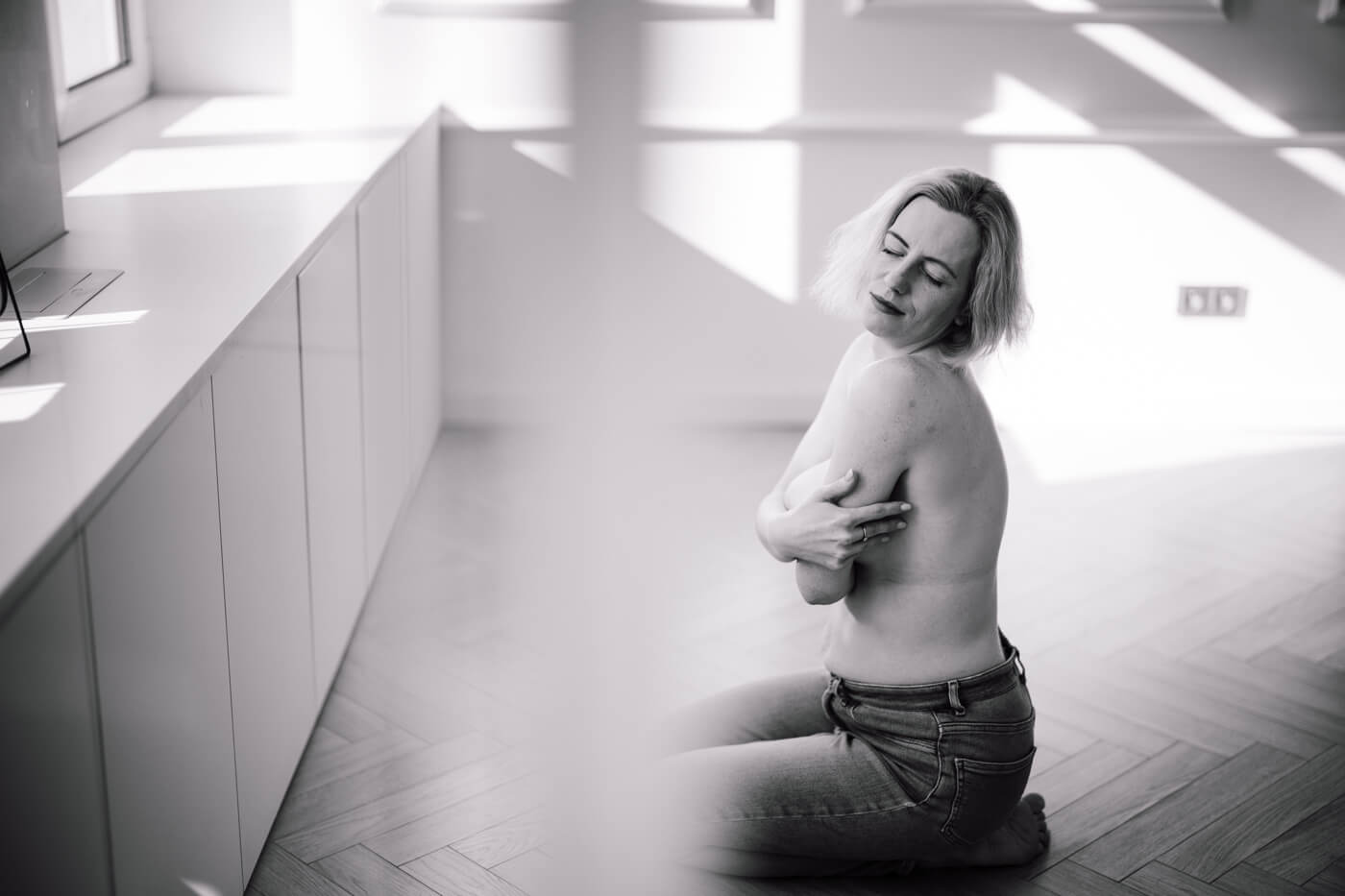 kobieca sesja zdjęciowa Kraków delikatny klimat