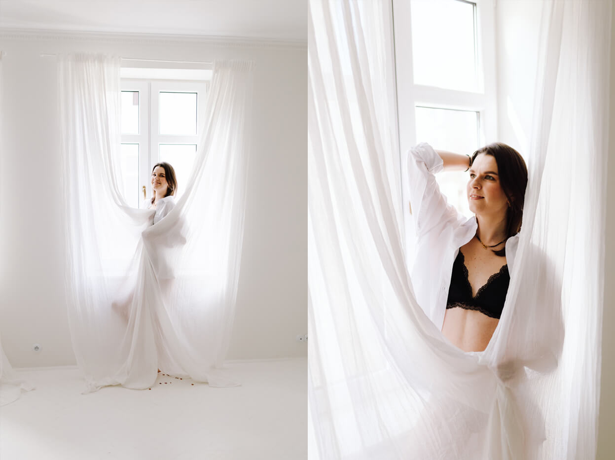 kobieca sesja zdjęciowa w studio Kraków