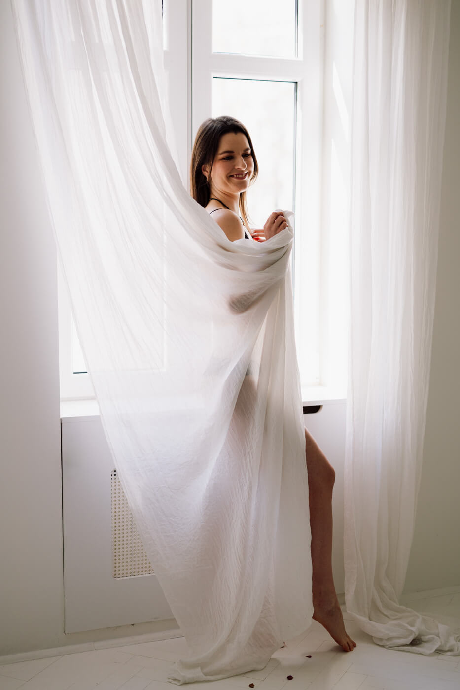 kobieca sesja zdjęciowa w studio Kraków