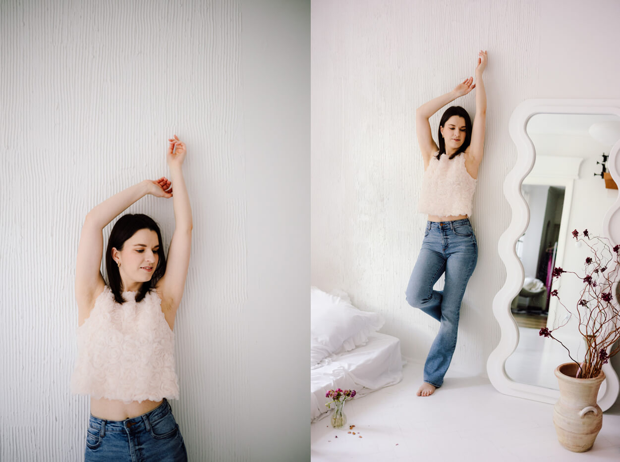 fotograf kobiecy Kraków naturalne zdjęcia